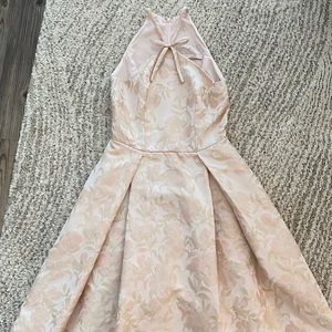 Gold/Pink Brocade GMG Dress